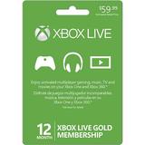 Xbox Live Subscription Card -- 12 Months (Xbox One)